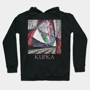 Positioning of Mobile Graphic Elements by Frantisek Kupka Hoodie